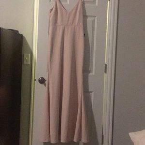 Lulus Infinite Glory Blush Pink Maxi Dress